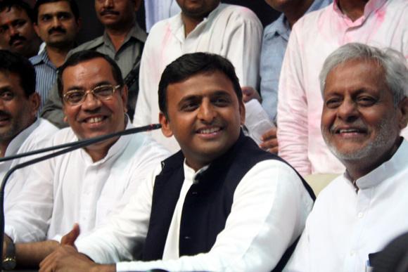 India's youngest chief minister, Akhilesh Yadav