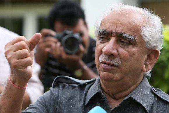 NDA Vice Presidential nominee Jaswant Singh