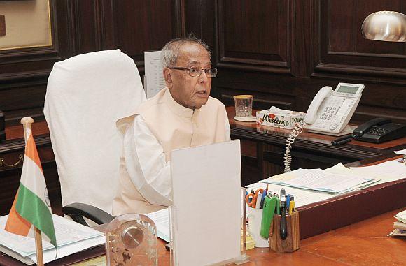 President but Pranab Mukherjee