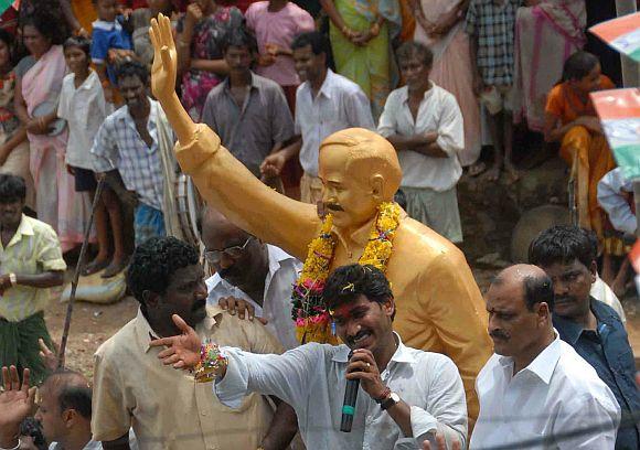 YSR Congress chief Jagannohan Reddy