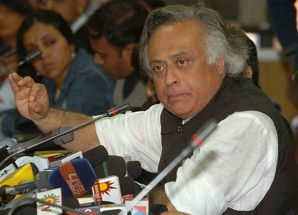 Rural Development Minister Jairam Ramesh has an unconventional work style.