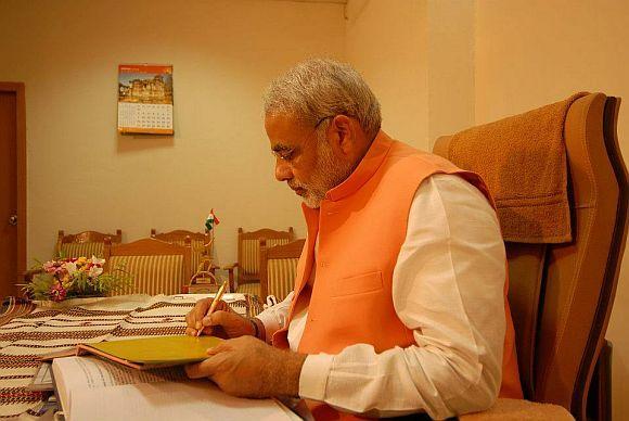 Gujarat Chief Minister Narendra Modi