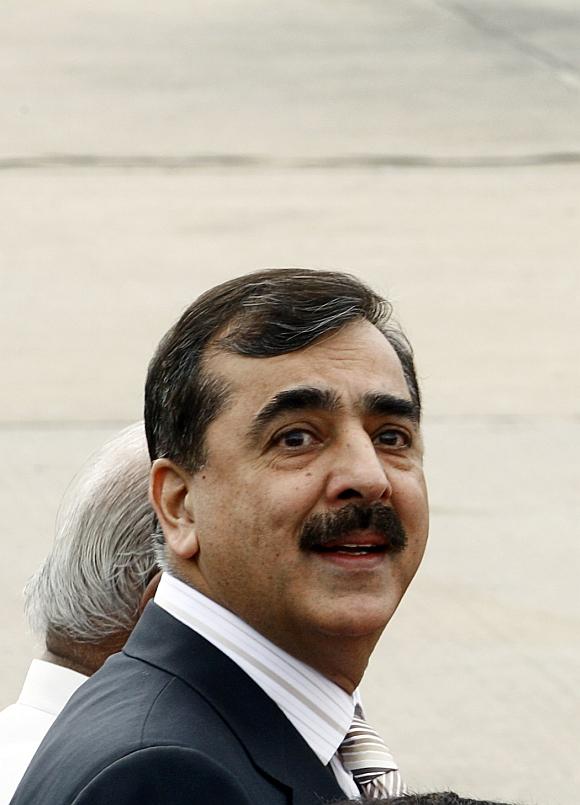 Pakistan's former Prime Minister Syed Yousuf Raza Gilani