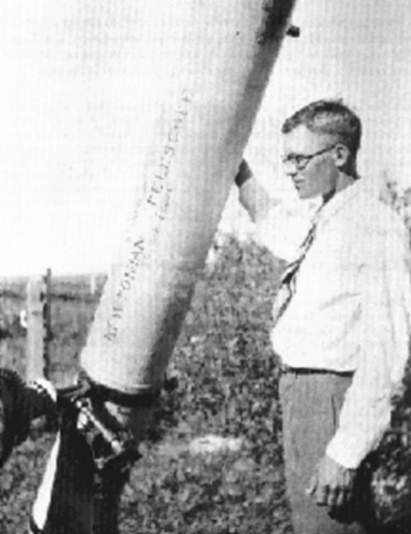 Well-known American astronomer Clyde W Tombaugh