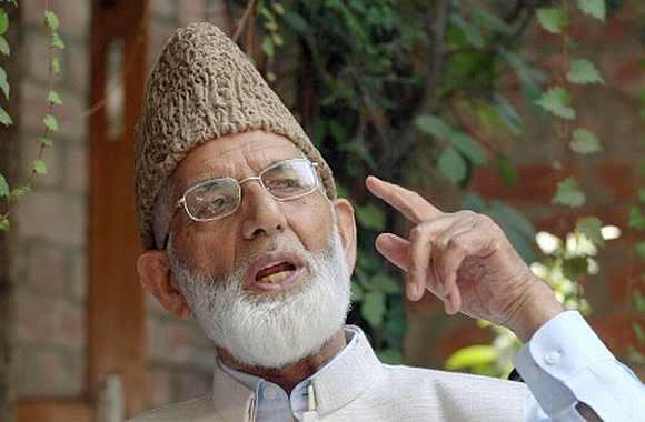 Hurriyat leader Syed Ali Shah Geelani