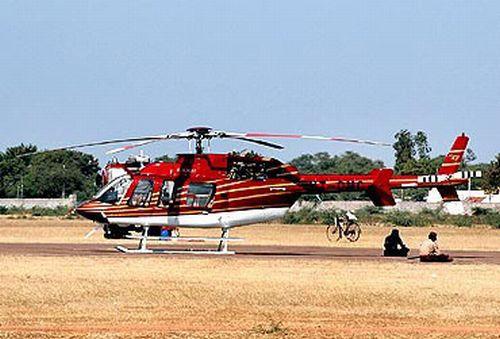 Reddy's Bell 407 helicopter