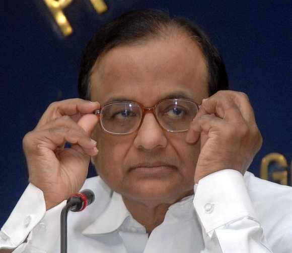 Home Minister P Chidambaram