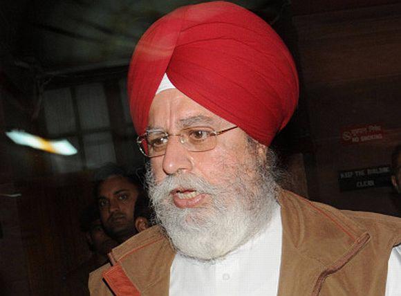 SS Ahluwalia, deputy leader of the BJP in the Rajya Sabha