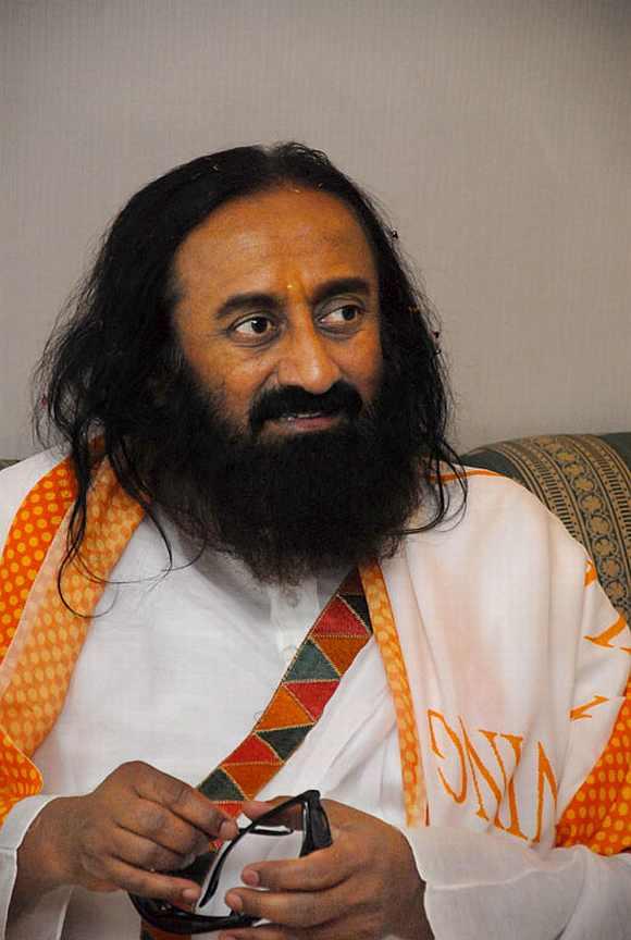 Spritual guru Sri Sri Ravi Shankar