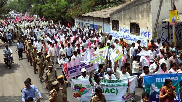 A rally organised in Hyderabad asking people not to resort to suicide