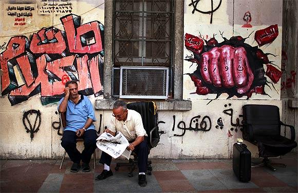 From battle to ballot: Egypt's graffiti revolution