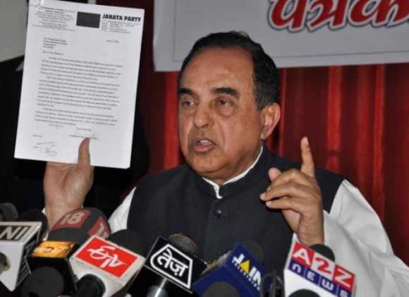 Janata Party President Subramanian Swamy