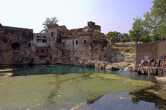 The Punjab government undertook restoration work of the pond