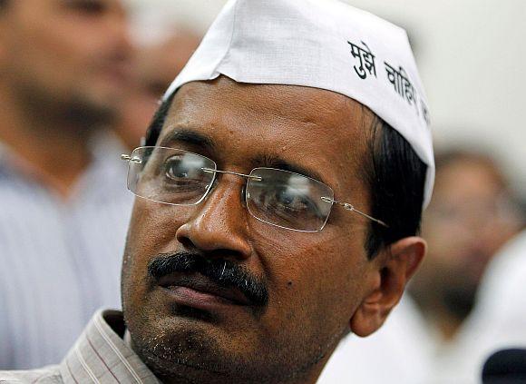 Aam Aadmi Party leader Arvind Kejriwal