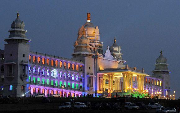 The Suvarna Vidhana Soudha