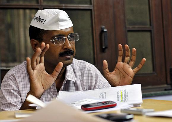 Activist-turned-politician Arvind Kejriwal