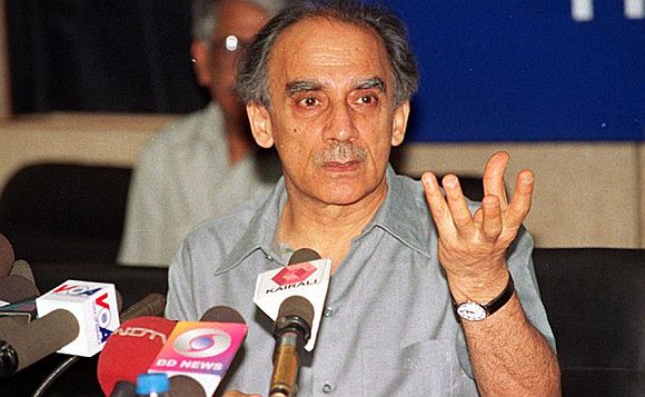 Former Disinvestment Minister Arun Shourie