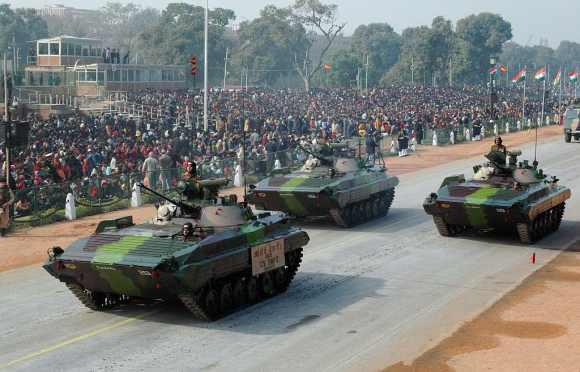 BMP-II infantry combat vehicles will be deployed along the India-China border