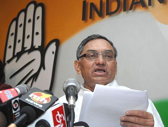 Congress general secretary Janardan Dwivedi