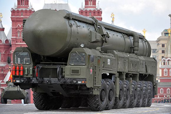 The Russian SS-27 or Topol-M