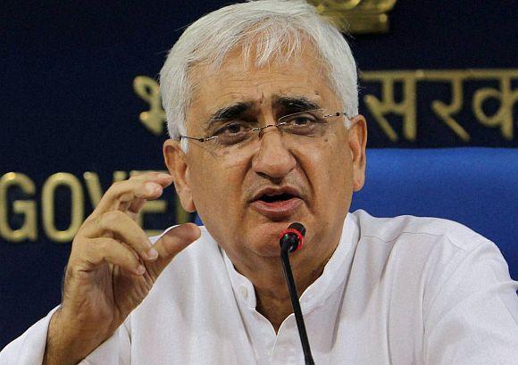 External Affairs Minister Salman Khurshid