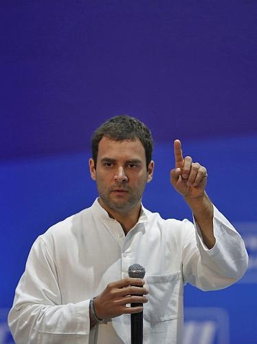 Congress vice president Rahul Gandhi