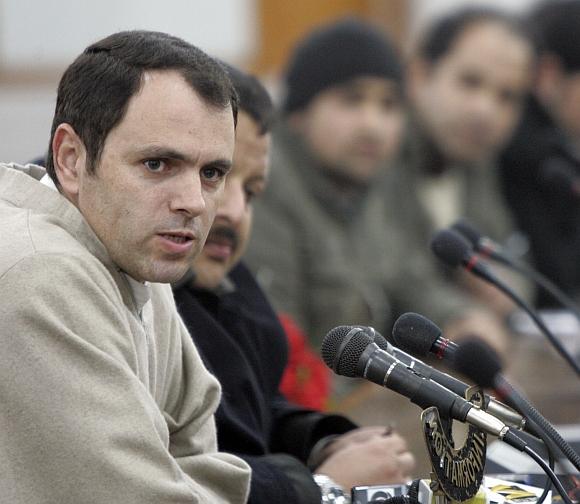 Jammu and Kashmir Chief Minister Omar Abdullah 