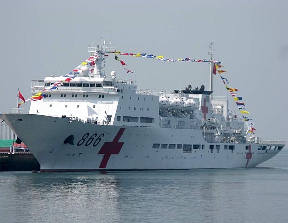 PLA Navy Hospital Ship ARK Peace