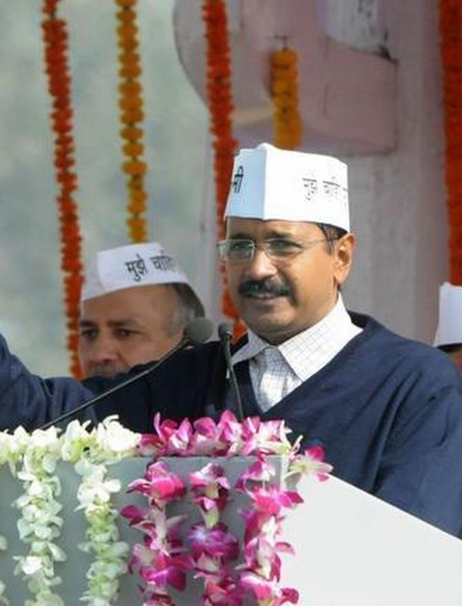 Arvind Kejriwal delivers his first speech as Delhi CM at Ramlila Maidan