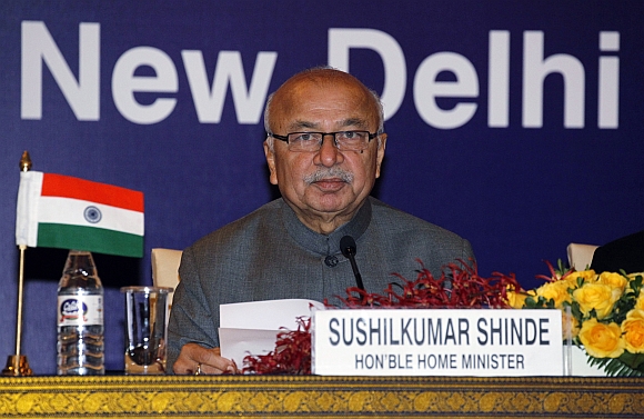 Home Minister Sushil Kumar Shinde
