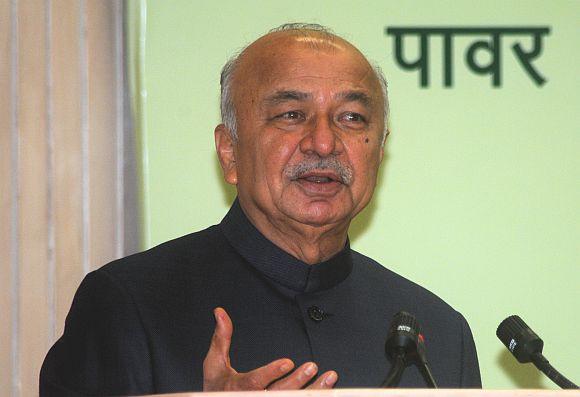 Home Minister Sushilkumar Shinde