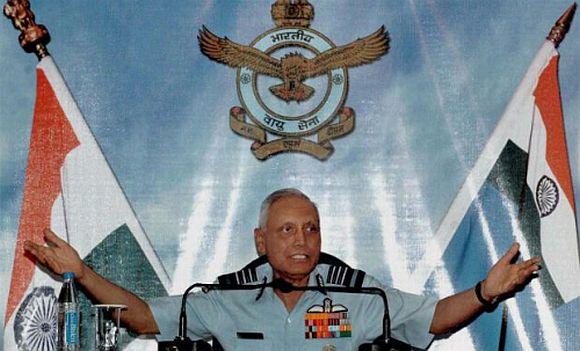 Former Air Chief Marshal SP Tyagi