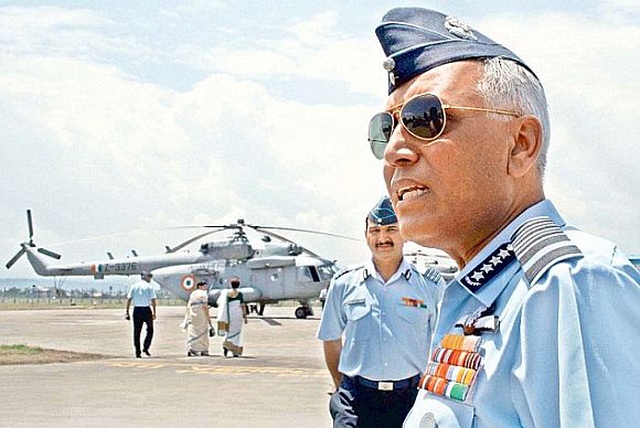 Former Air Chief Marshal S P Tyagi