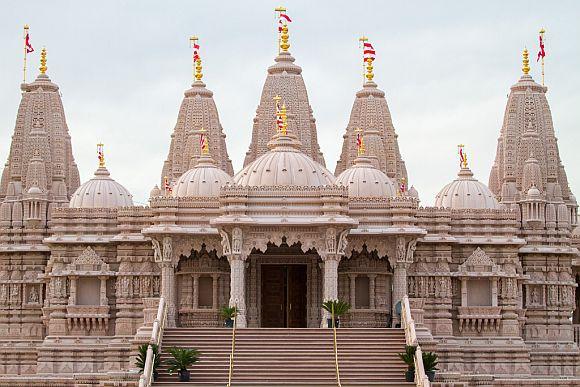 The Swaminarayan Temple in Hollywood, US