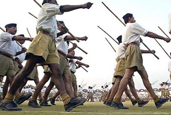 A rally by the RSS