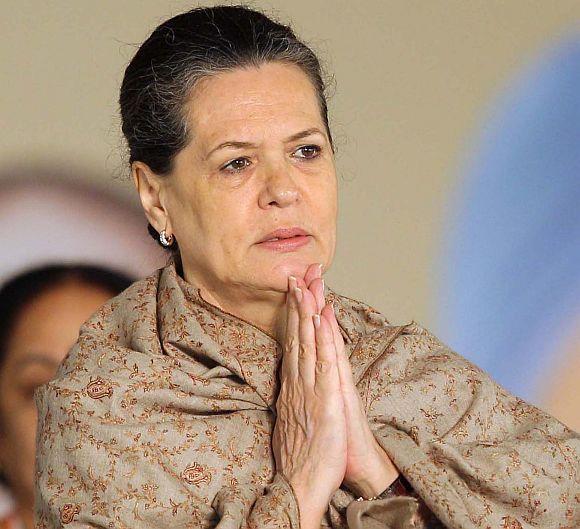 Congress President Sonia Gandhi