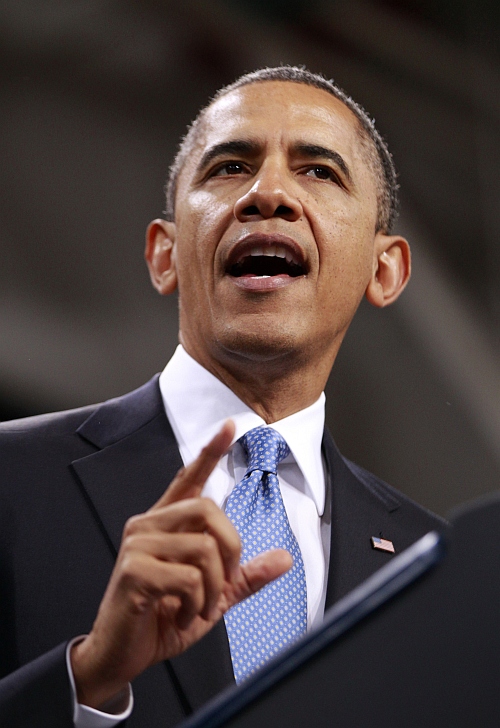 Obama delivers remarks on immigration reform at Del Sol High School in Las Vegas