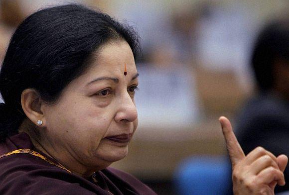 Tamil Nadu Chief Minister Jayalalithaa