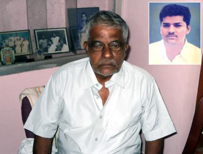 Gopinatha Pillai and (inset) his son Javed Ghulam Sheikh