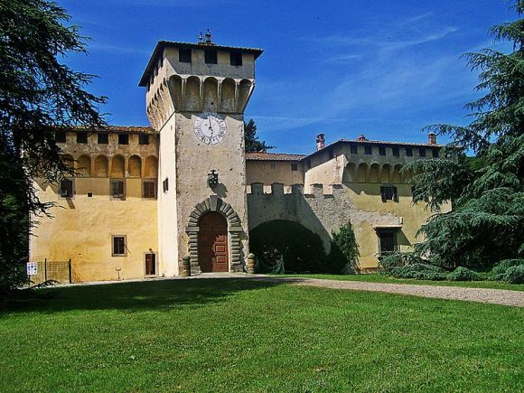 A Medici villa in Tuscany