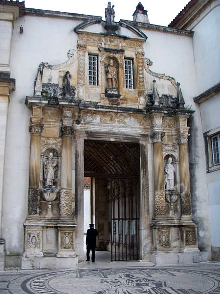 The Palace Gate at the University of Coimbra