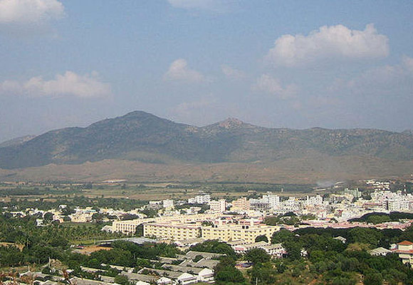 Prashanti Nilayam and surrounding areas
