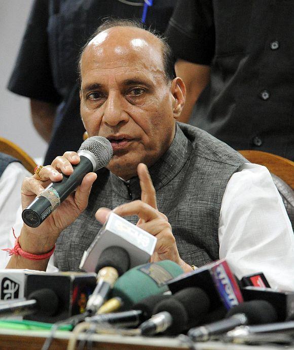 BJP chief Rajnath Singh