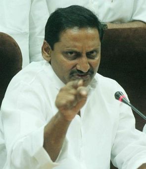 Andhra Pradesh Chief Minister Kiran Kumar Reddy