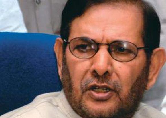 Deeply saddened by Advani's resignation, says JD-U president and NDA convenor Sharad Yadav.