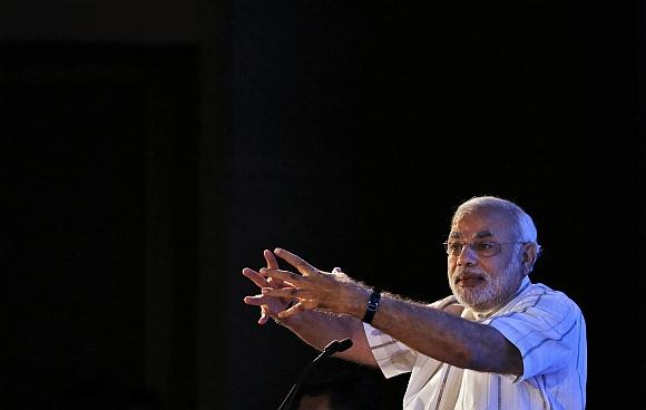 Gujarat Chief Minister Narendra Modi