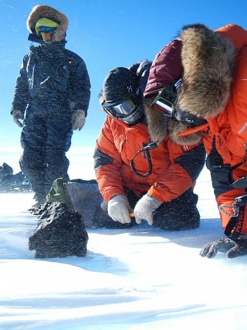 The fifth largest meteorite ever found in East Antarctica was discovered Jan. 28 by an international team of meteorite hunters