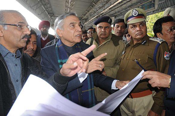 Former Railway minister Pawan Kumar Bansal.