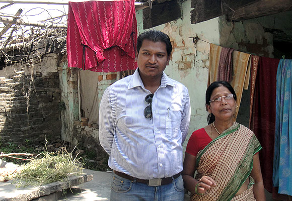 Madhulika Rai and her son live in the house which was alotted to her husband, a teacher. Mr Rai passed away last year.