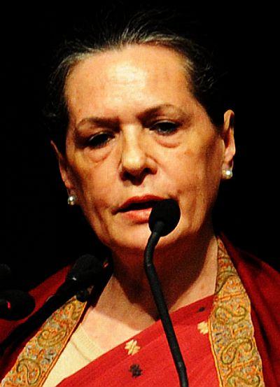 Congress President Sonia Gandhi